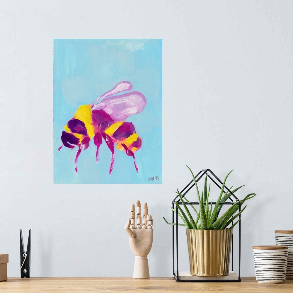A bohemian room featuring Bumblebee Life II