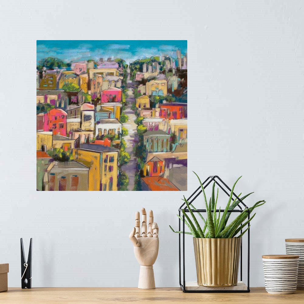 A bohemian room featuring City Color II