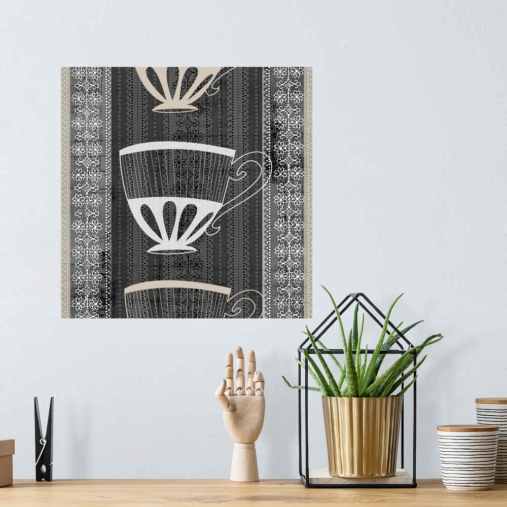 A bohemian room featuring Cup of Tea III