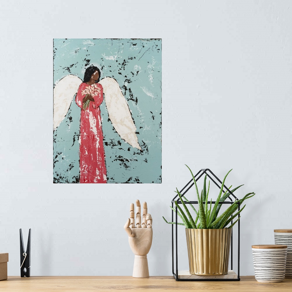 A bohemian room featuring Earthly Angel I