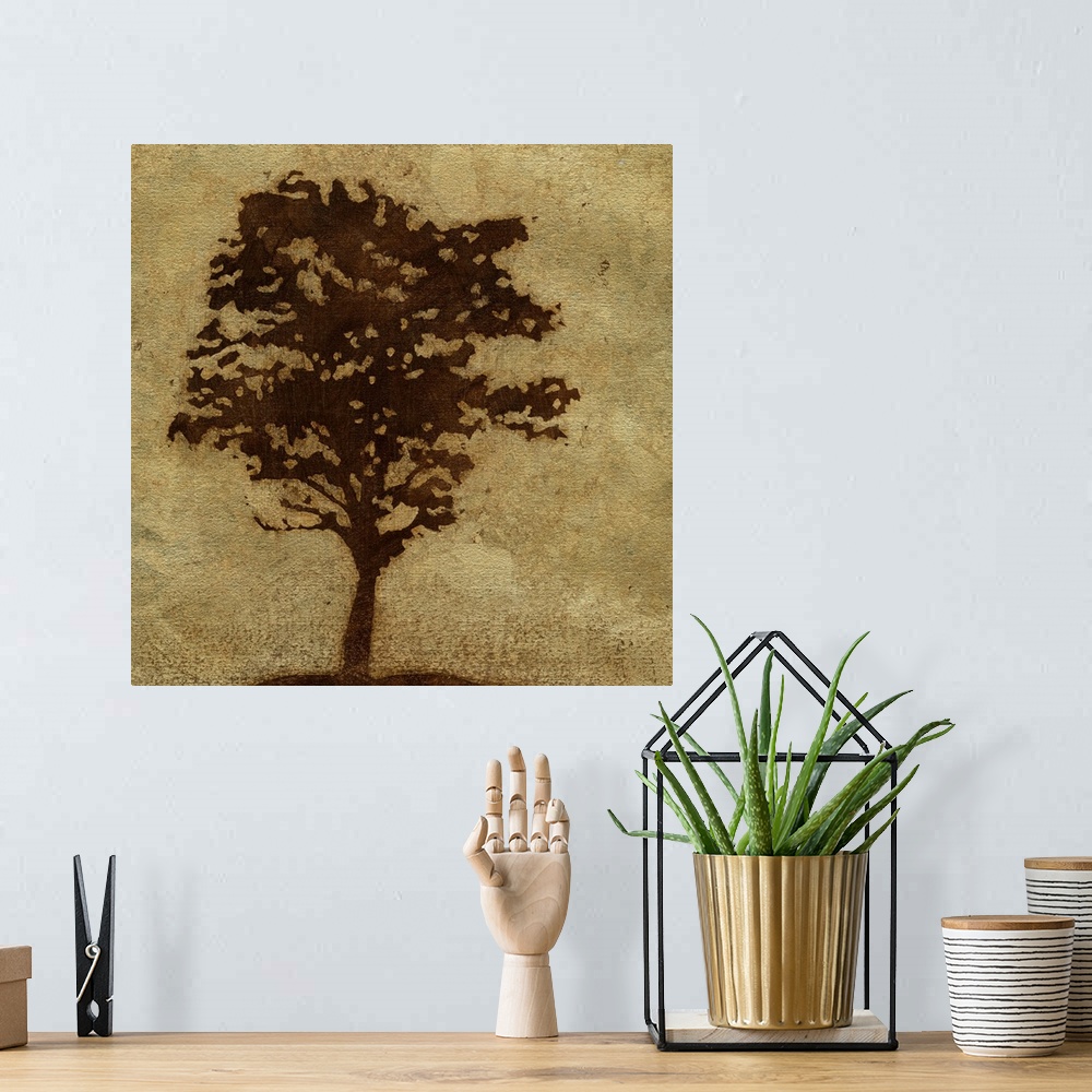A bohemian room featuring Gilded Tree I