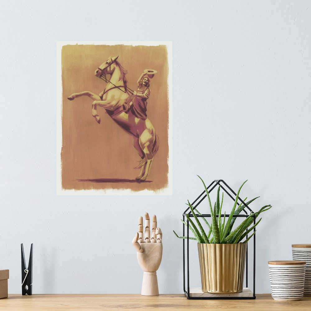 A bohemian room featuring Gold Dust Woman II