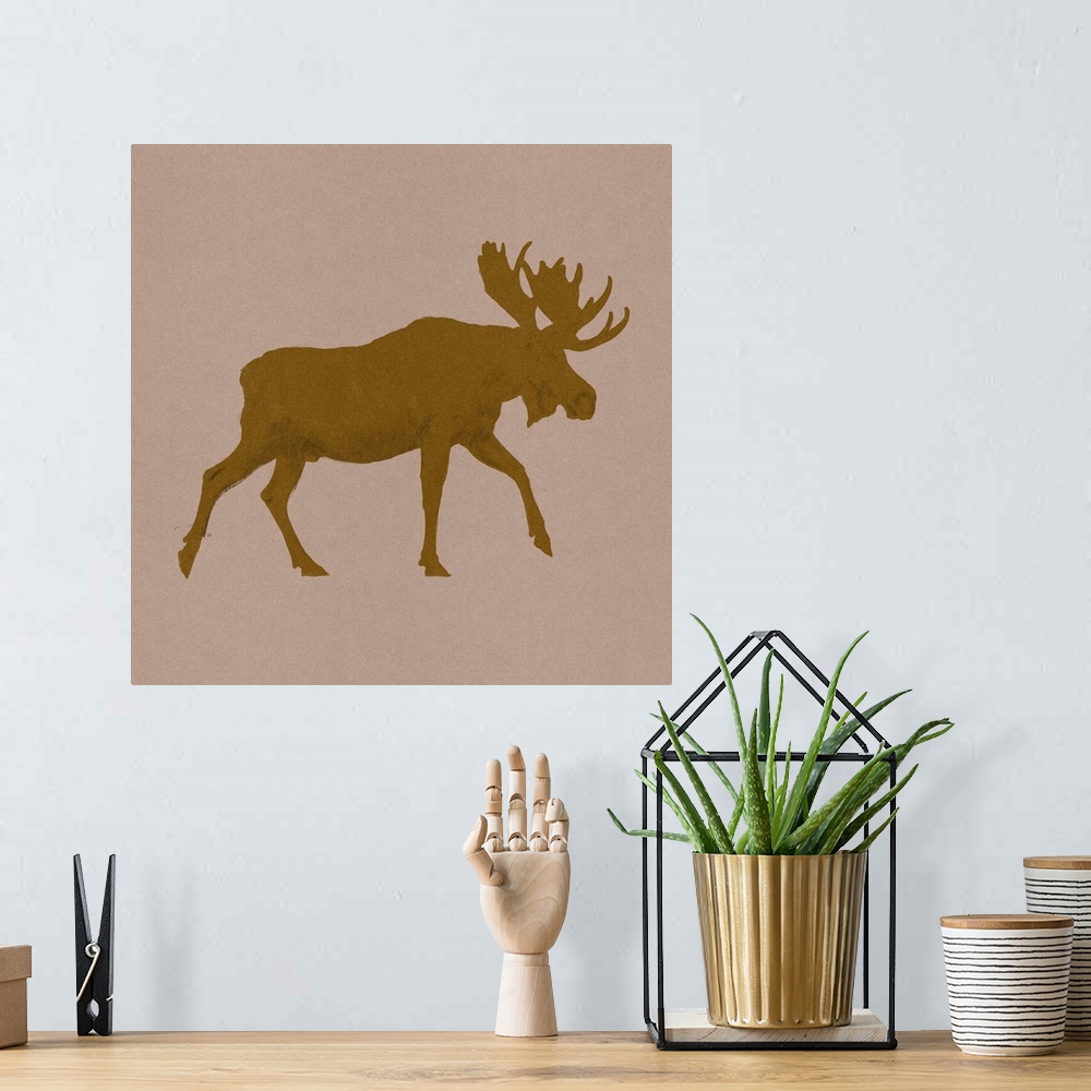 A bohemian room featuring Golden Moose I