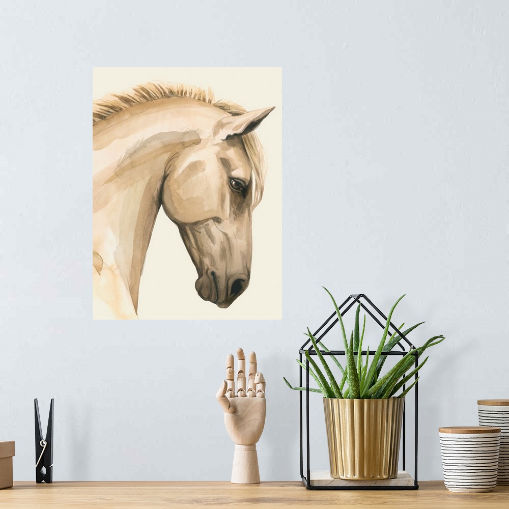 A bohemian room featuring Golden Palomino I