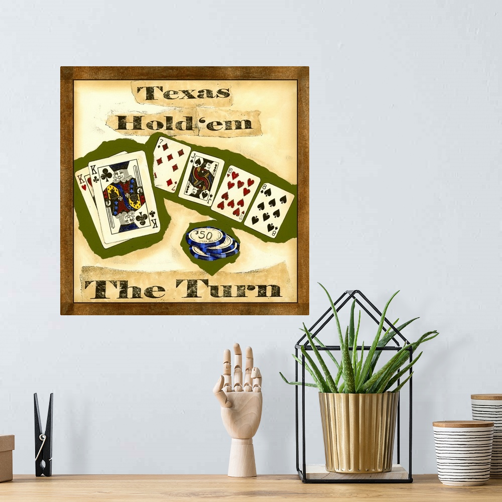A bohemian room featuring Hold 'em II