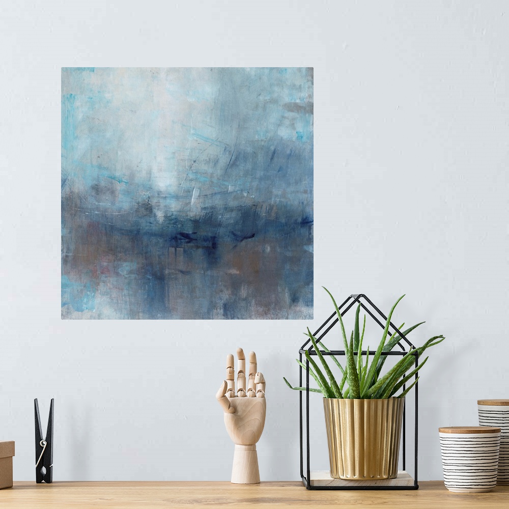 A bohemian room featuring Kinetic Abstract I