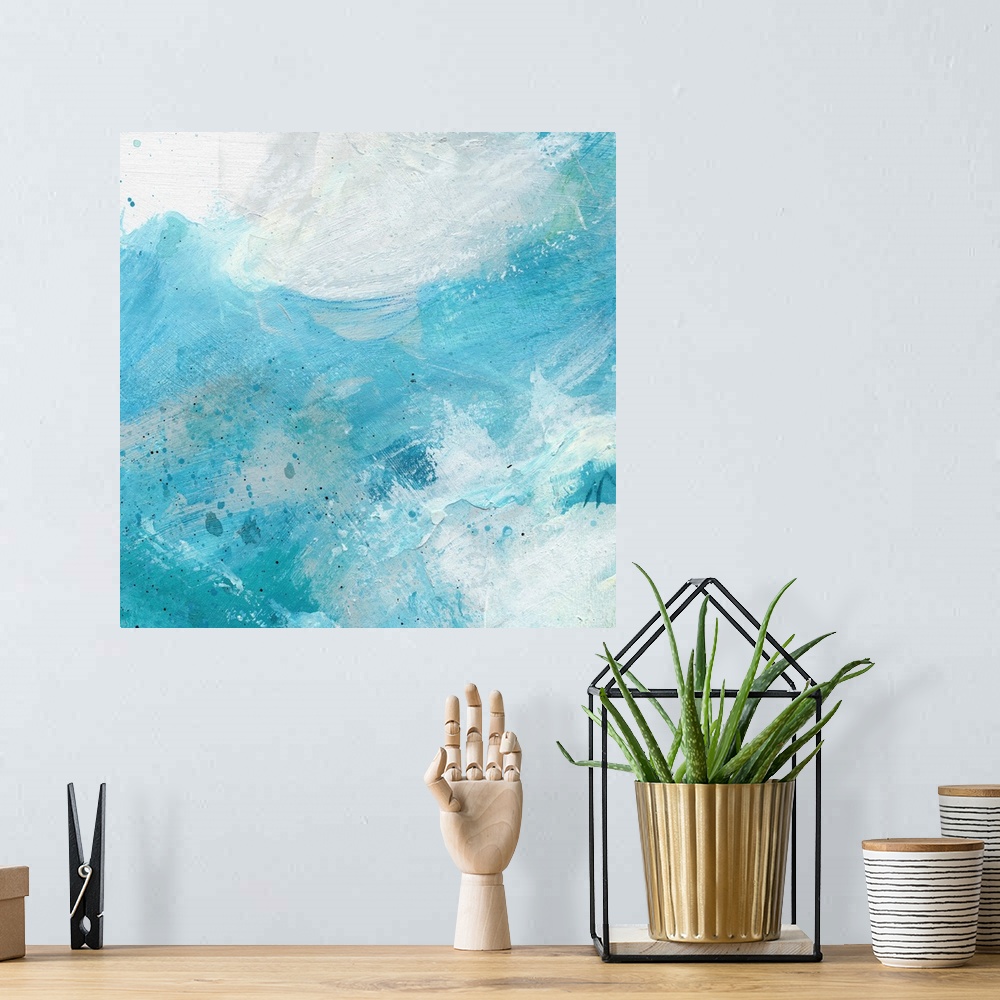 A bohemian room featuring Motion Of The Ocean I