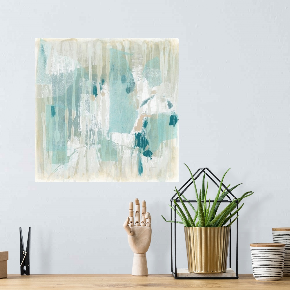 A bohemian room featuring Parallel Mist I