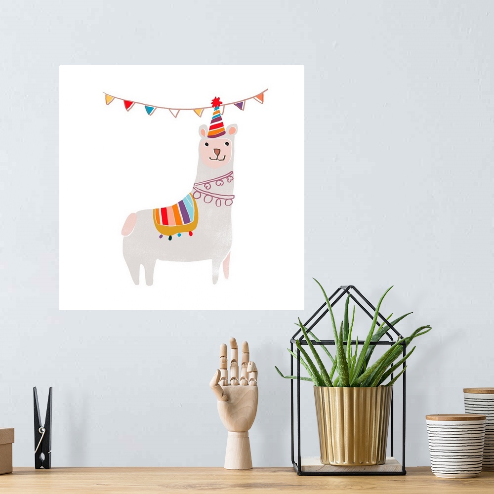 A bohemian room featuring Party Animals I