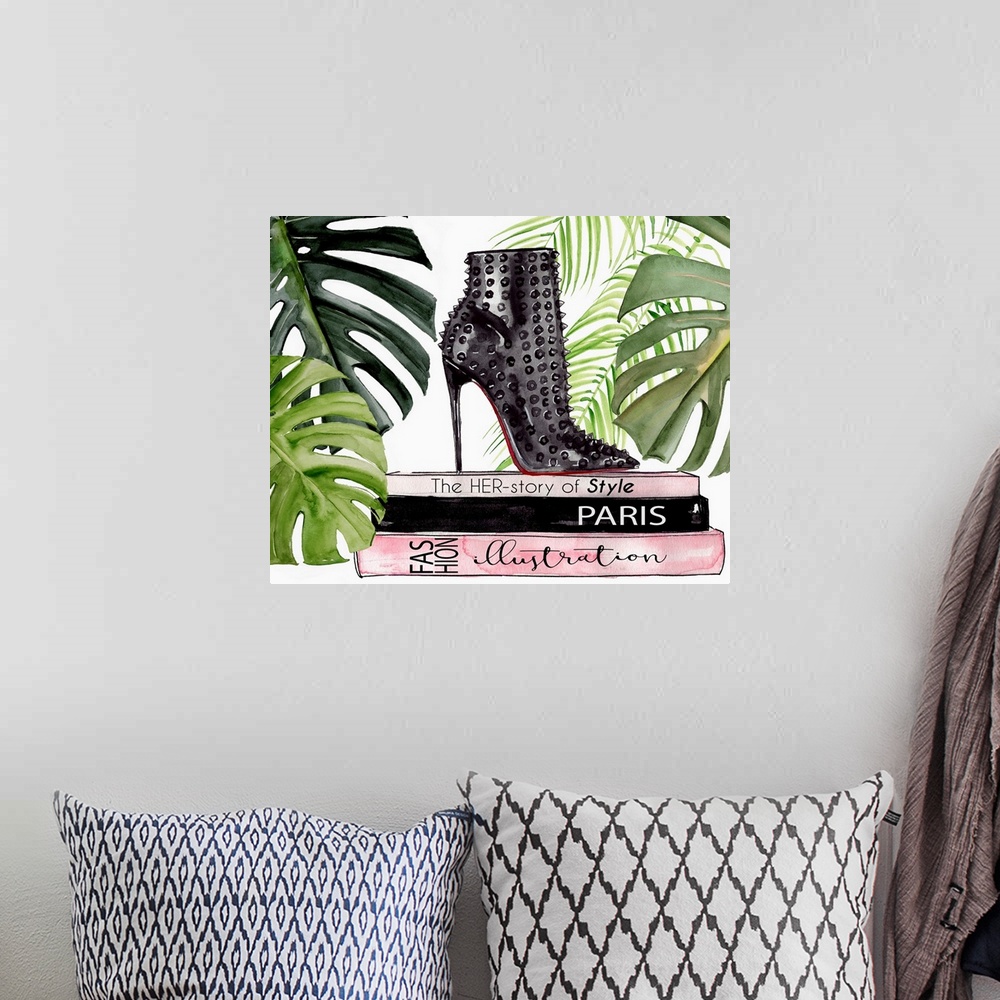 A bohemian room featuring Retail Therapy I