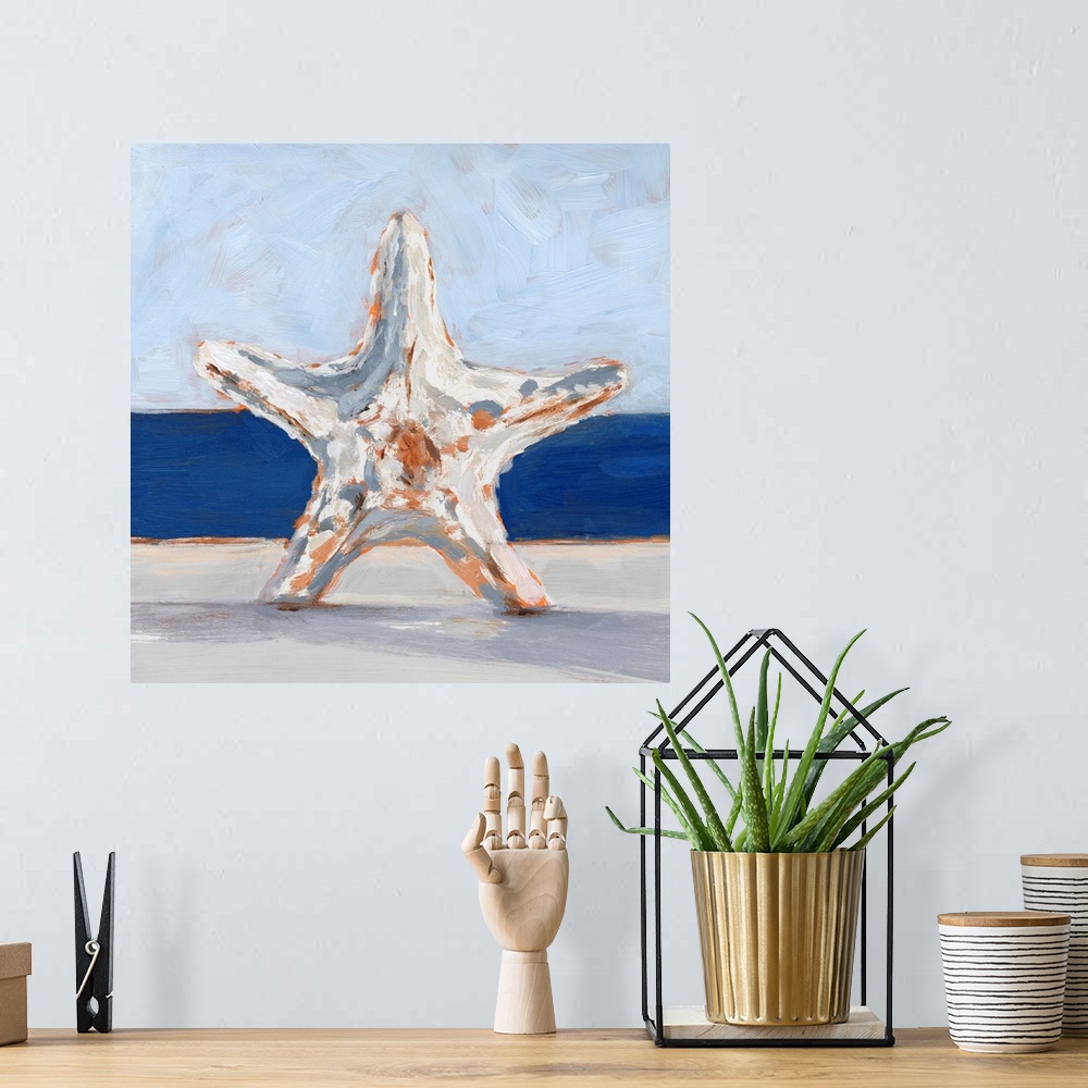 A bohemian room featuring Starfish By The Sea