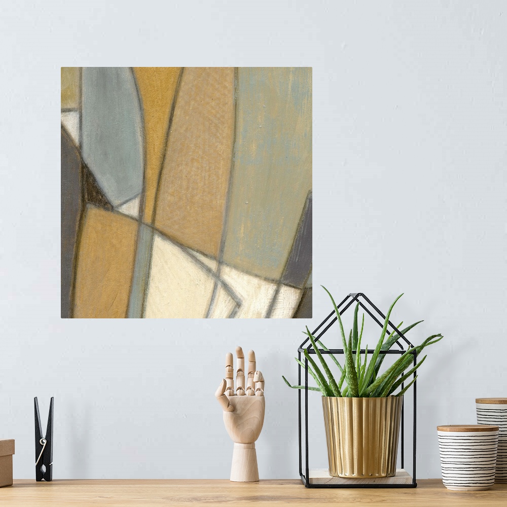 A bohemian room featuring Structured Abstract I