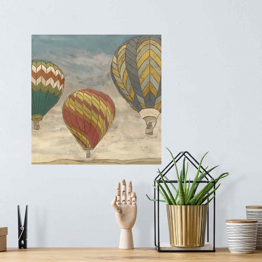 A bohemian room featuring Up in the Air II