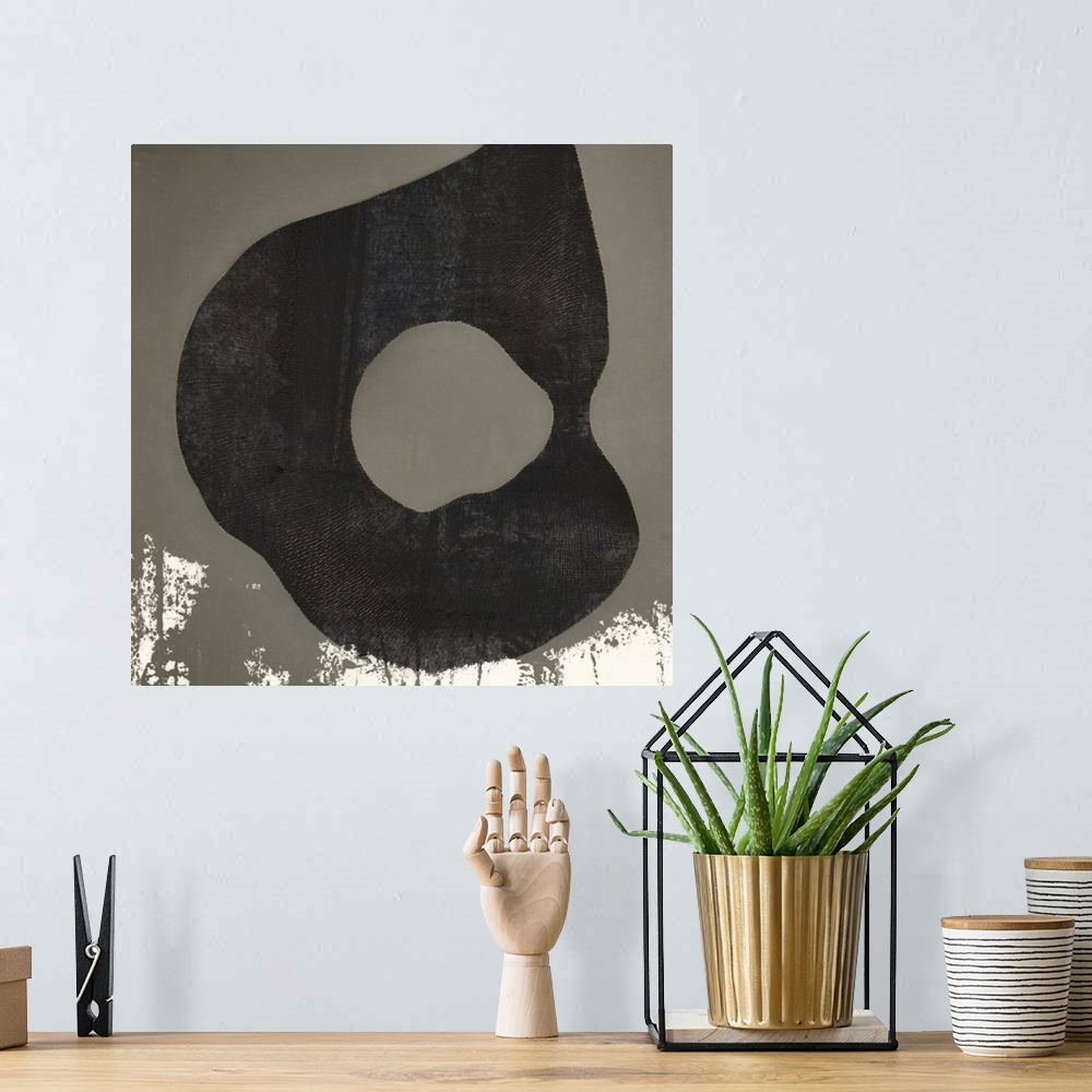 A bohemian room featuring Zen Abstract
