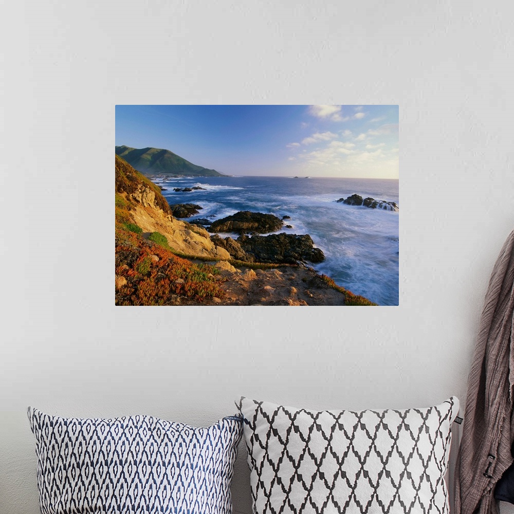 A bohemian room featuring Coastline, Big Sur, Garrapata State Beach, California