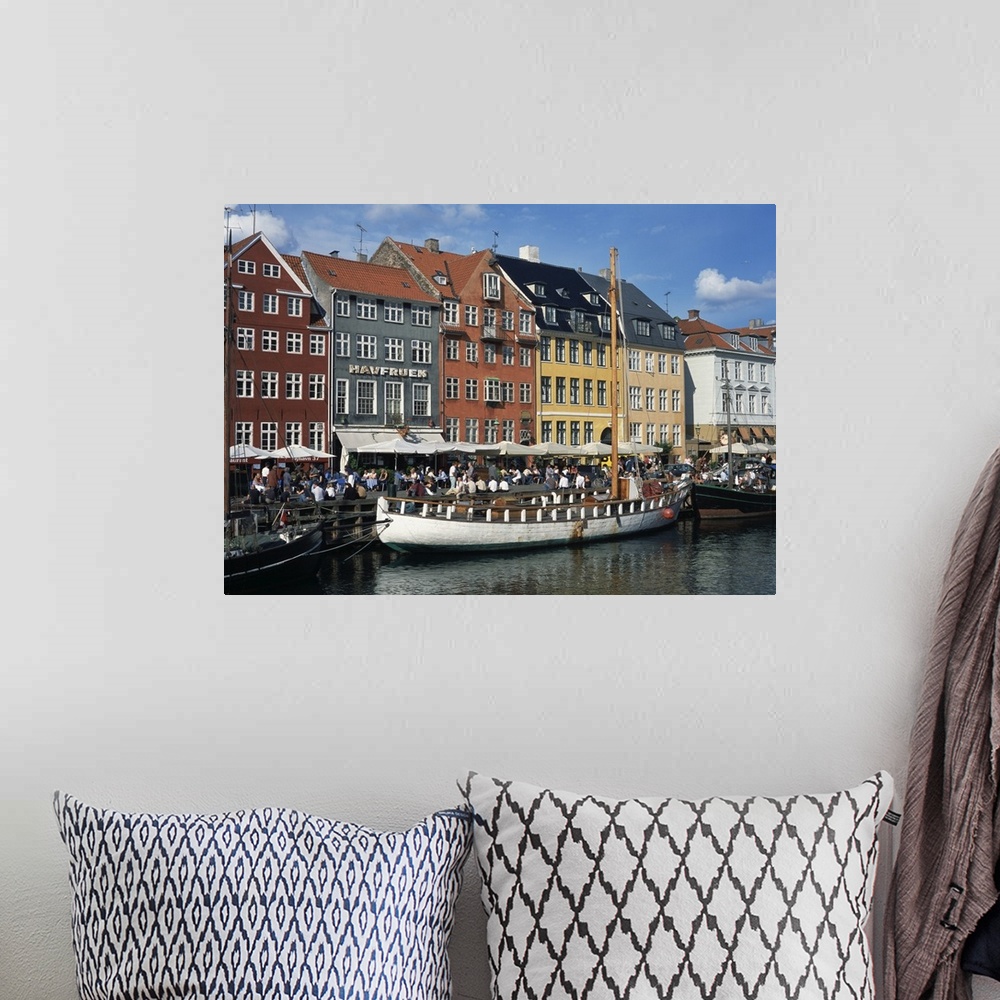 A bohemian room featuring Nyhavn, Copenhagen, Denmark, Scandinavia