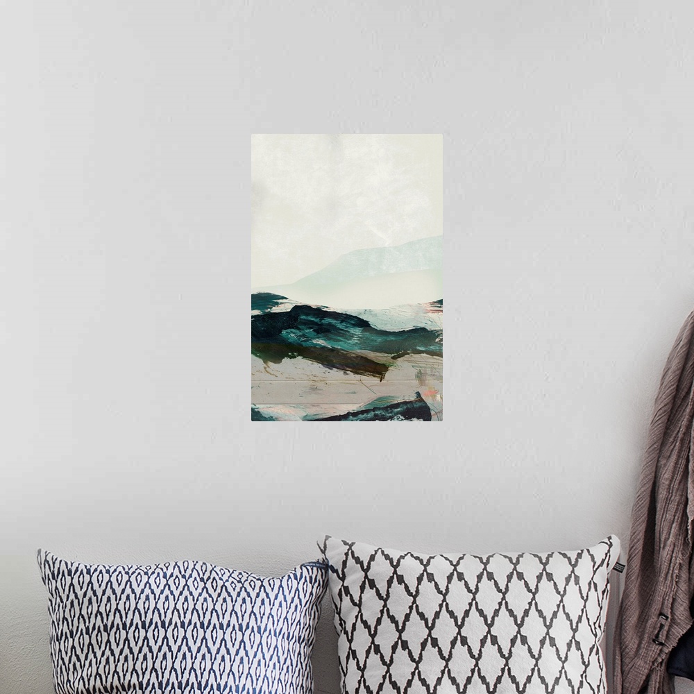 A bohemian room featuring Mountains No. 2