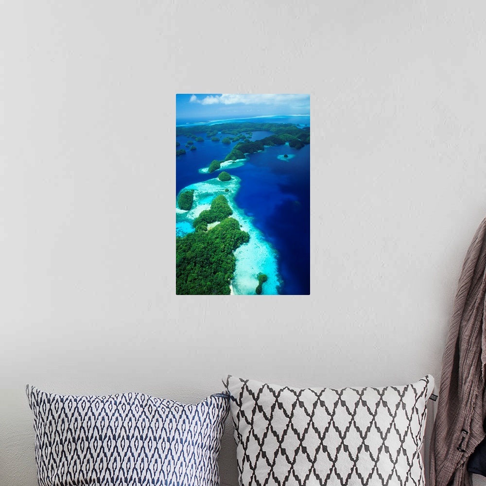 A bohemian room featuring Micronesia, Palau, Rock Islands, Aerial