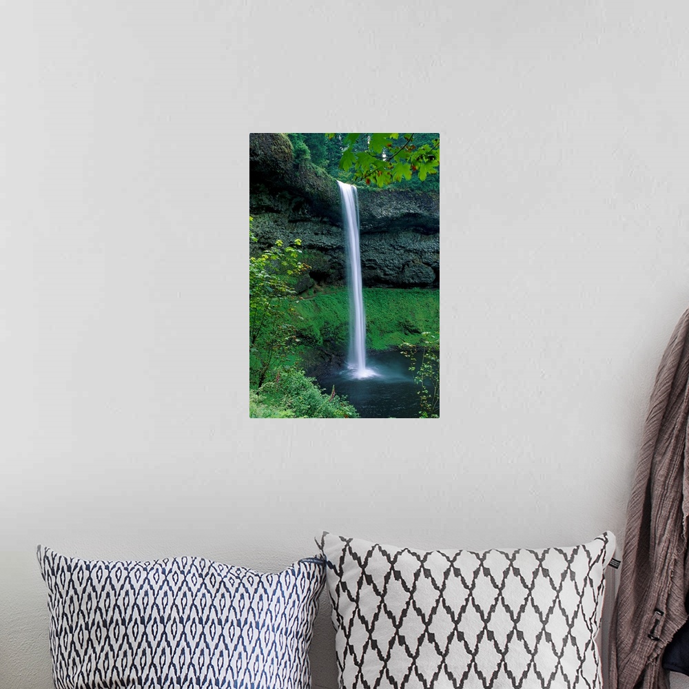 A bohemian room featuring Oregon, Silver Falls National Park, South Falls
