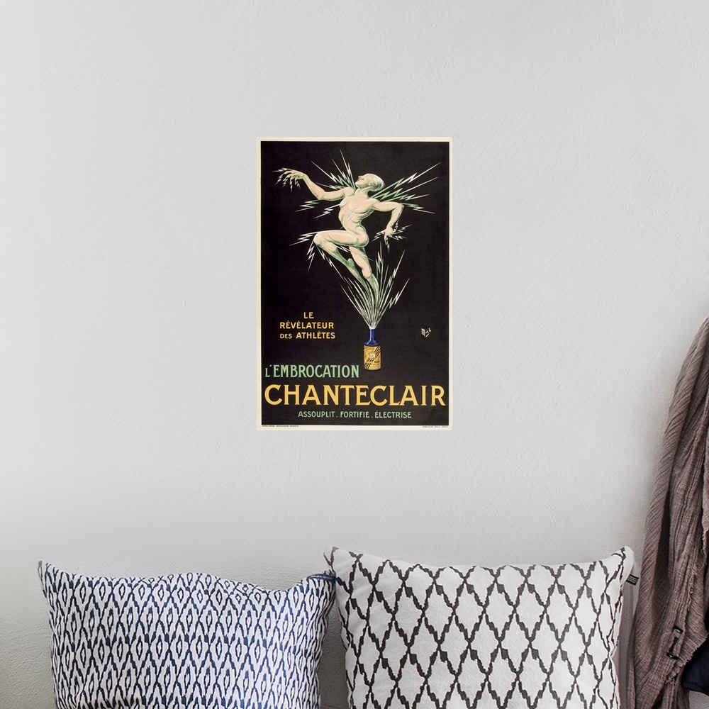 A bohemian room featuring L'Embrocation Chanteclair