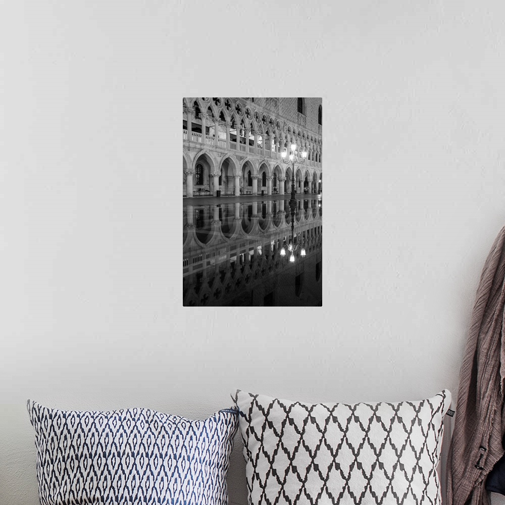 A bohemian room featuring buildings, Italy, photograph