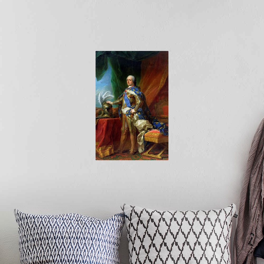 A bohemian room featuring XIR13018 Louis XV (1715-74) King of France
