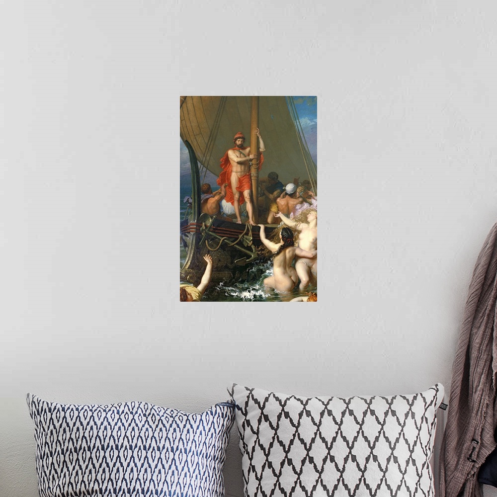 A bohemian room featuring Ulysses and the Sirens