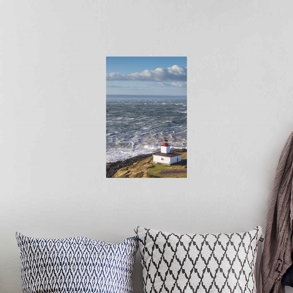 A bohemian room featuring Canada, Nova Scotia, Advocate Harbour, Cape d'Or Lighthouse On The Bay Of Fundy
