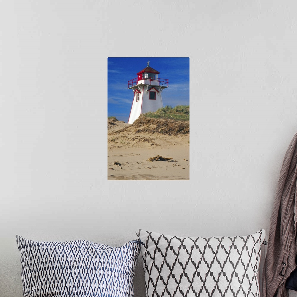 A bohemian room featuring Canada, Prince Edward Island, The Covehead lighthouse