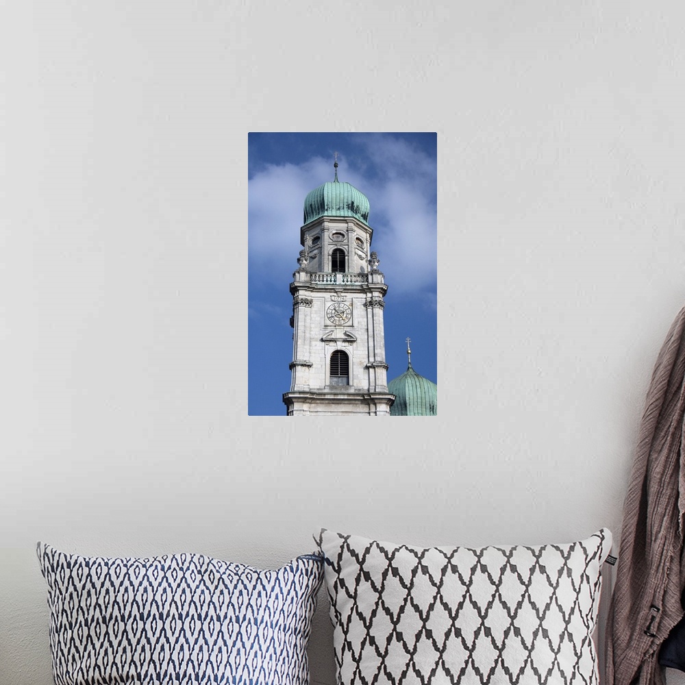 A bohemian room featuring Germany, Passau, St. Steven's Cathedral, baroque exterior