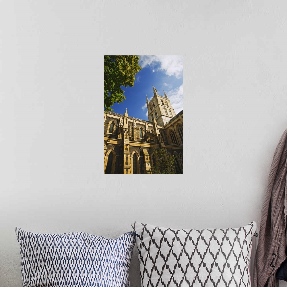 A bohemian room featuring Europe, Great Britain, London. View of the Southwark Cathedral. Credit as: Dennis Flaherty / Jayn...