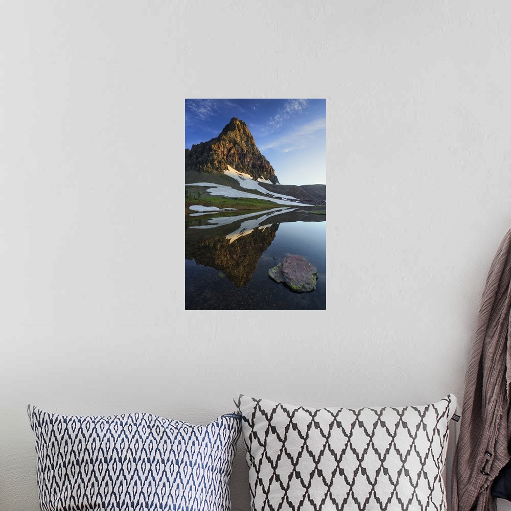 A bohemian room featuring Sunrise from Logan Pass, Glacier National Park, Montana