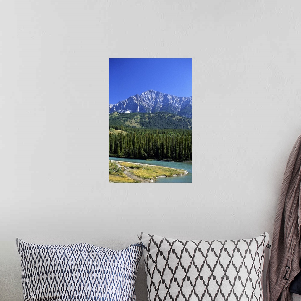 A bohemian room featuring The Canadian Rockies in Banf National Park, Canada...canadian rockies, banf national park, mounta...