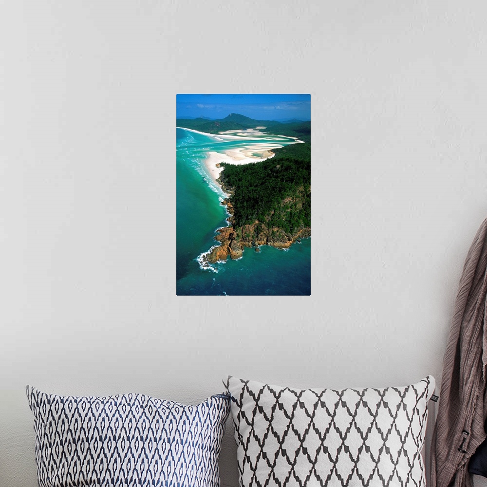 A bohemian room featuring Australia, Queensland, Whitsunday Island, Whitheaven beach