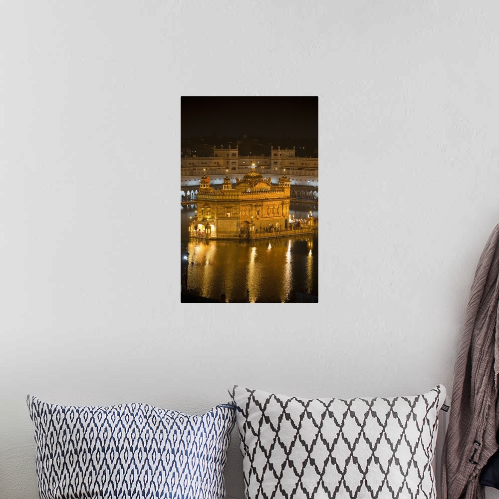 A bohemian room featuring India, Punjab, Amritsar, Golden Temple
