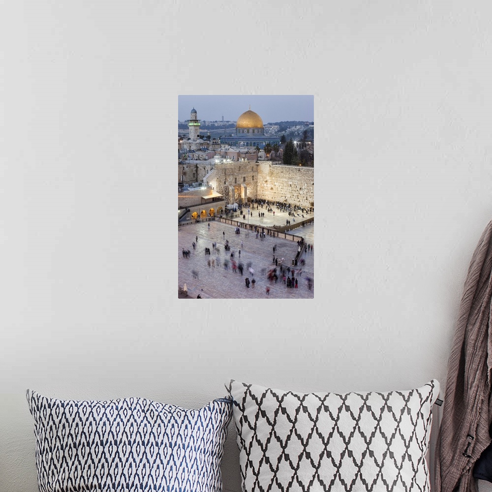 A bohemian room featuring Israel, Jerusalem, Western Wall, Wailing Wall.