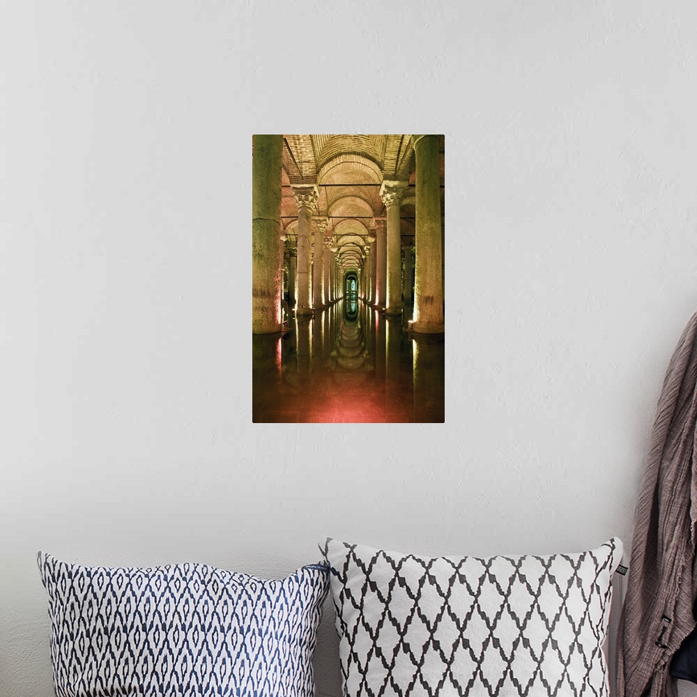 A bohemian room featuring Turkey, Marmara, Istanbul, the Basilica Cistern