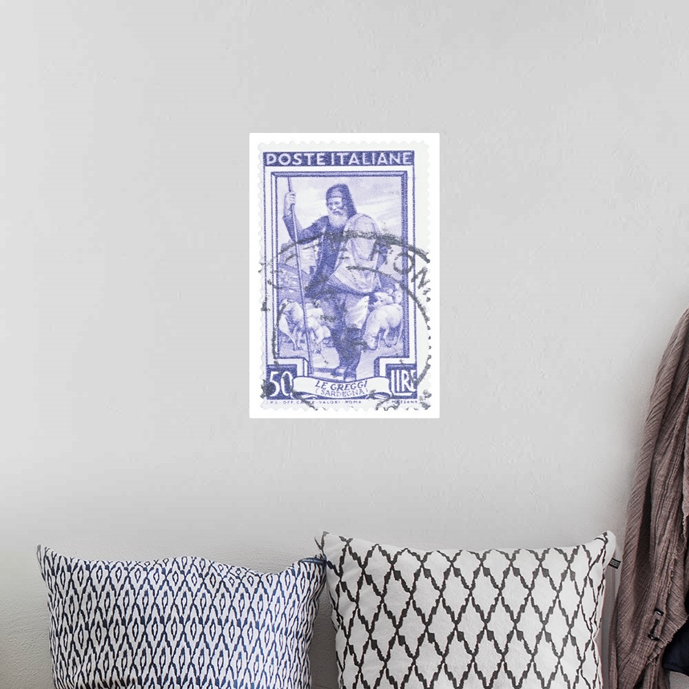 A bohemian room featuring An Italian Postage Stamp