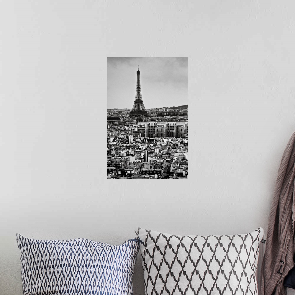 A bohemian room featuring Buildings with Eiffel Tower in Paris.