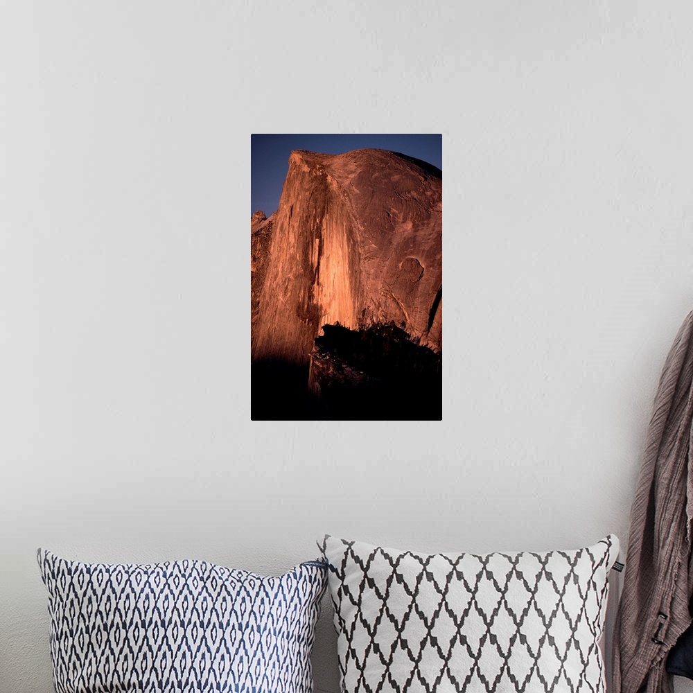 A bohemian room featuring Clear Sky over Rock Formation