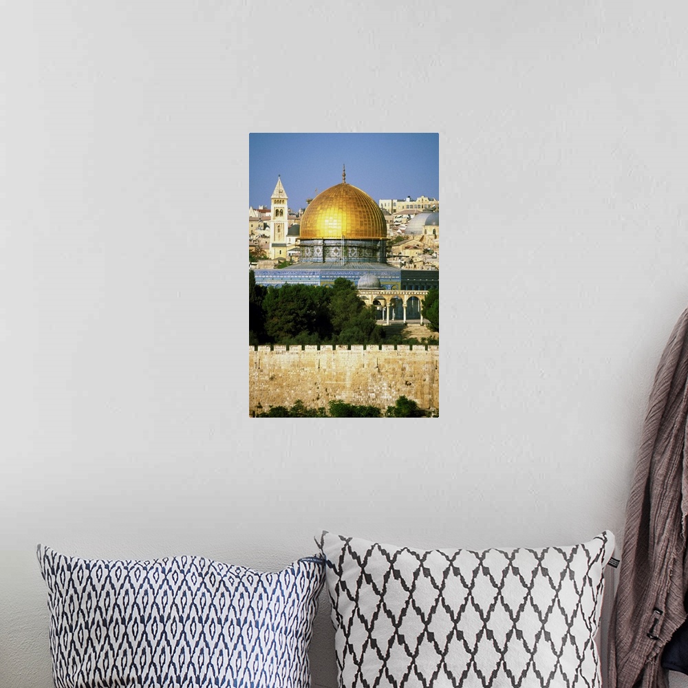 A bohemian room featuring Dome of the Rock Muslim Shrine, Jerusalem, Israel