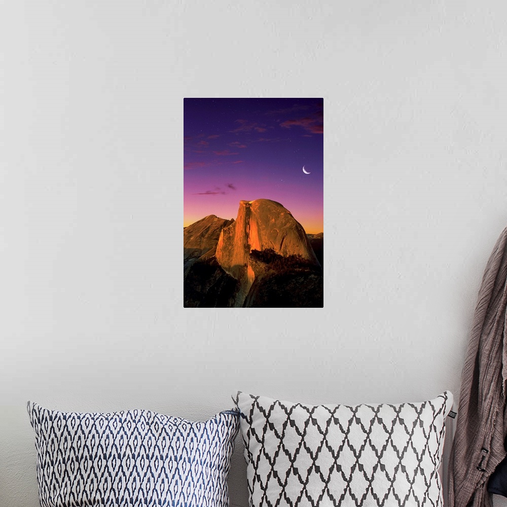 A bohemian room featuring Half Dome At Twilight
