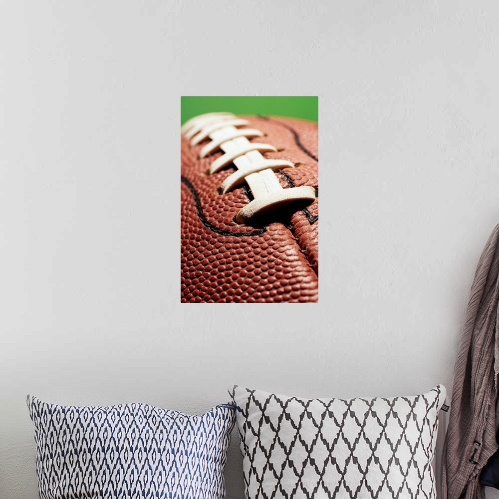 A bohemian room featuring Laces On Football