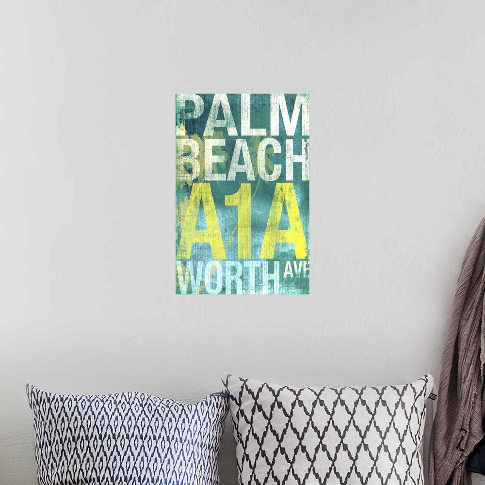 A bohemian room featuring Palm Beach 1