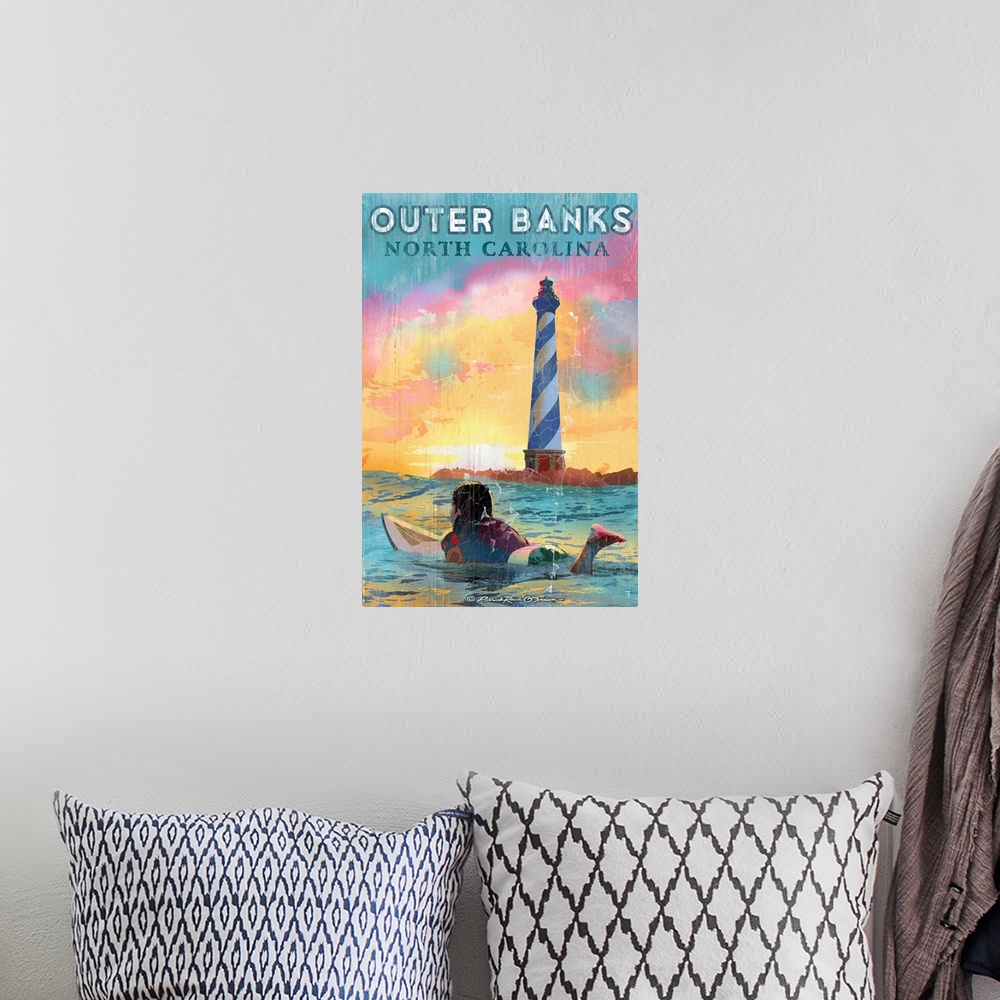 A bohemian room featuring Outerbanks