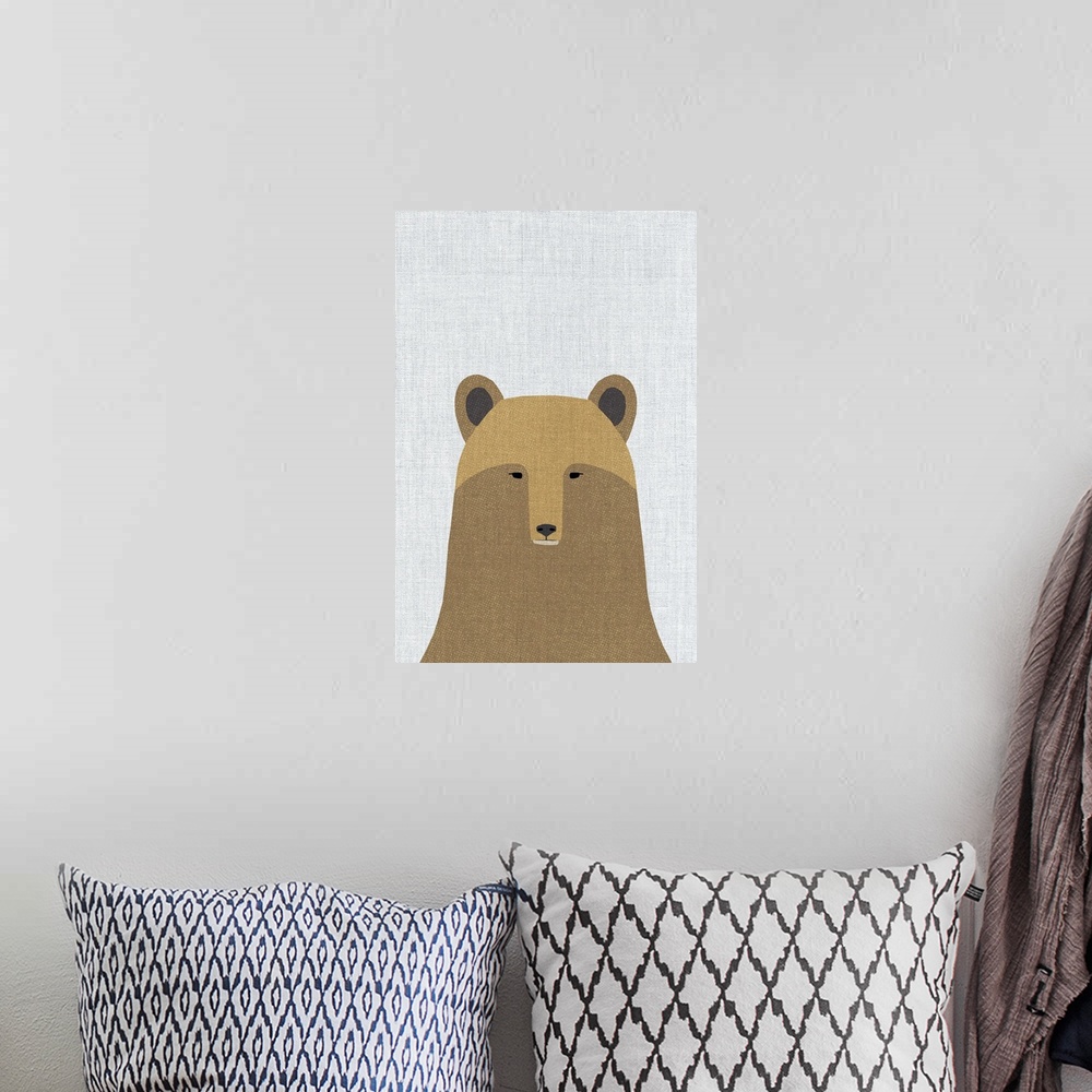 A bohemian room featuring Grizzly Bear