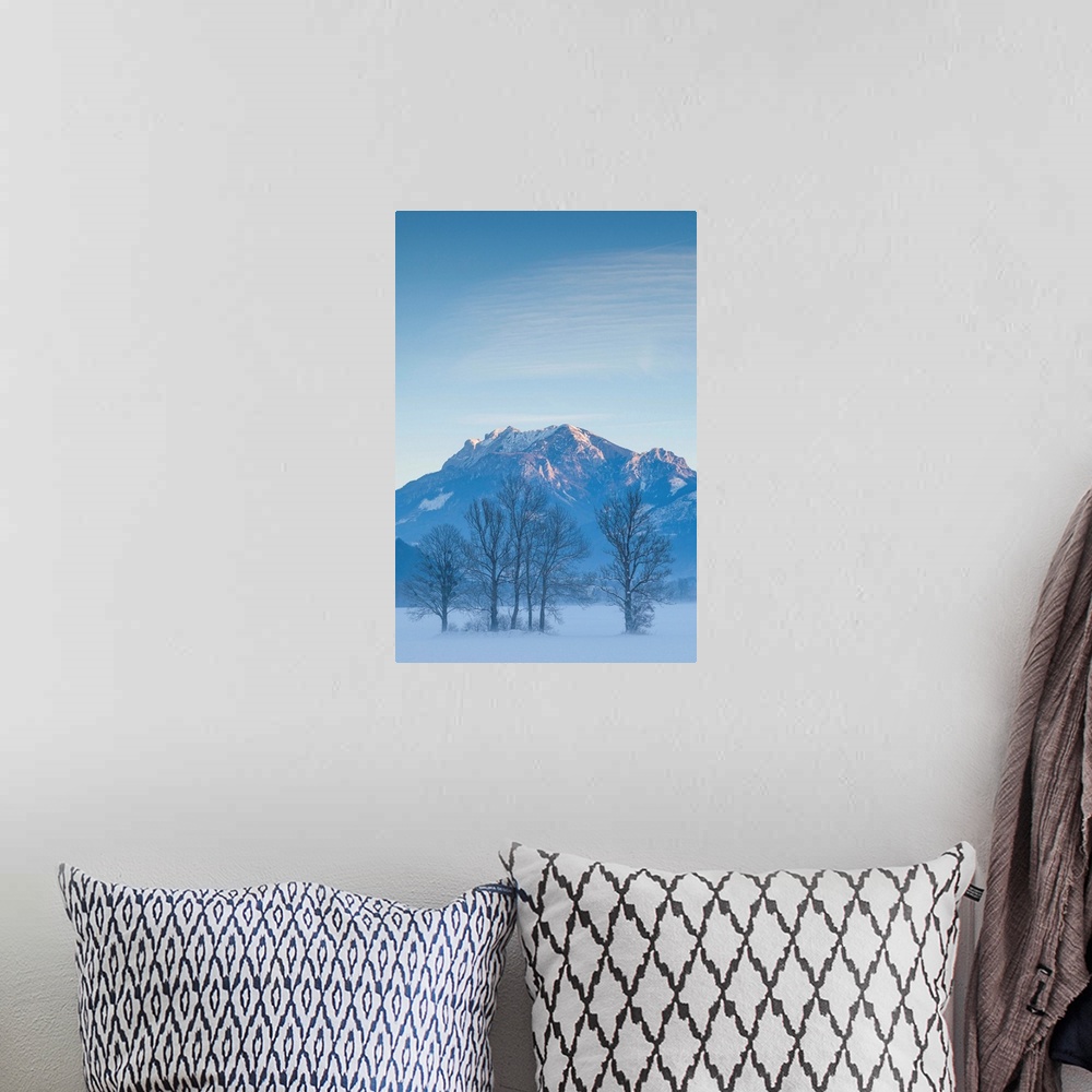 A bohemian room featuring Austria, Styria, Reithtal, winter landscape