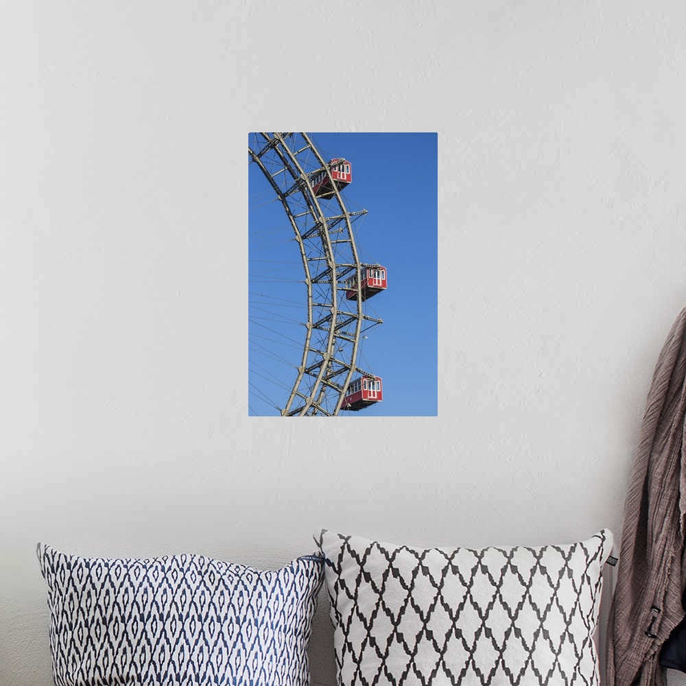 A bohemian room featuring Austria, Vienna, Leopoldstadt, Prater, The Wurstelprater amusement park, Riesenrad Ferris wheel