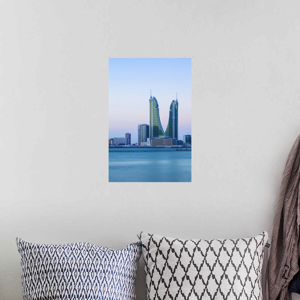 A bohemian room featuring Bahrain, Manama, Bahrain Financial Harbour, Harbour Towers