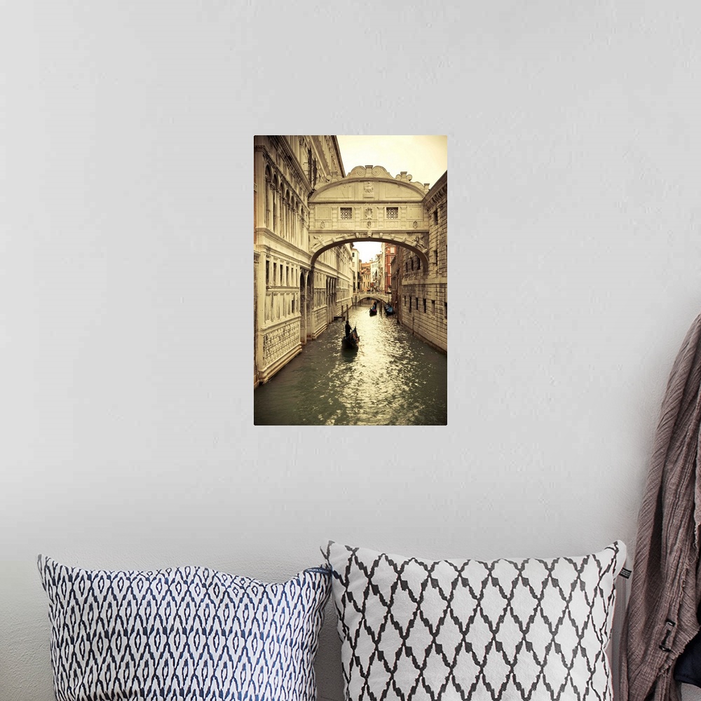 A bohemian room featuring Bridge of Sighs, Doge's Palace, Venice, Italy
